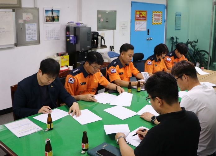 경기도의회 유영일 위원장, 안양시 평촌 공동구 현장방문