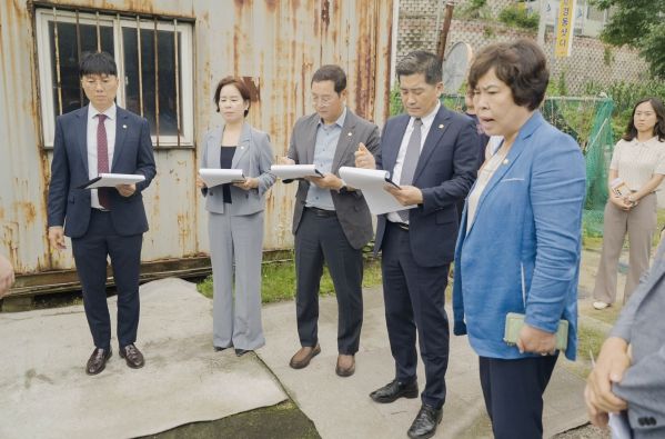 남양주시의회 자치행정위원회, 공유재산관리계획 심사대비 현장점검