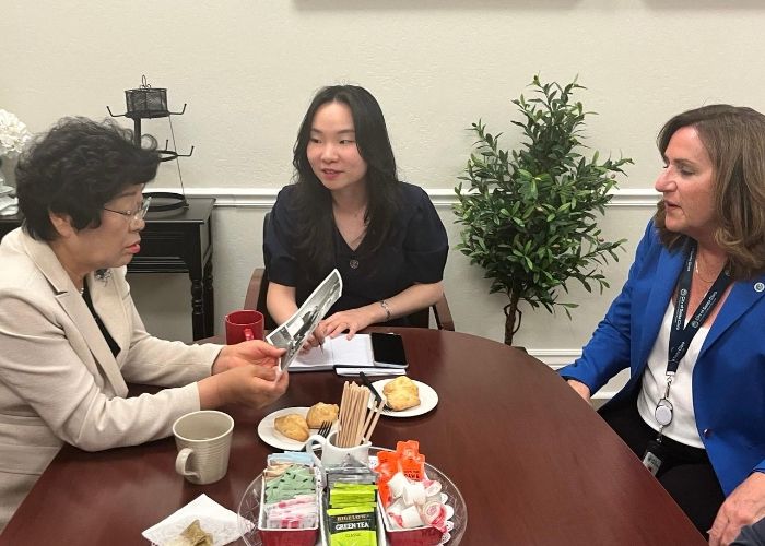 리사 길모어 산타클라라 시장 접견