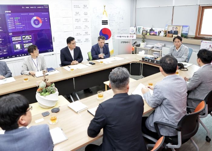 한국토지주택공사(LH)와 고양창릉 공공주택지구 현안사항 면담