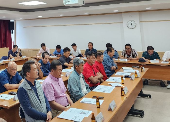 가남읍 이장협의회 7월 2차 회의 개최