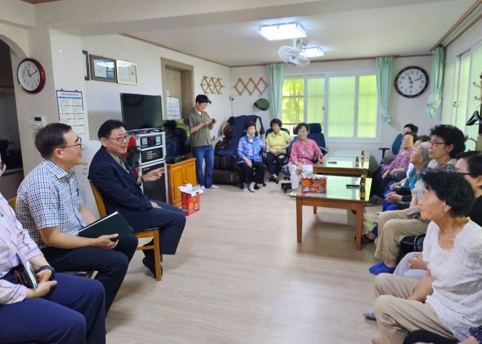 안양시, 경로당 등 지정 무더위 쉼터 173곳 현장 점검
