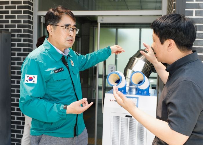 화성시 손임성 부시장, 폭염 대처 현장 점검 실시