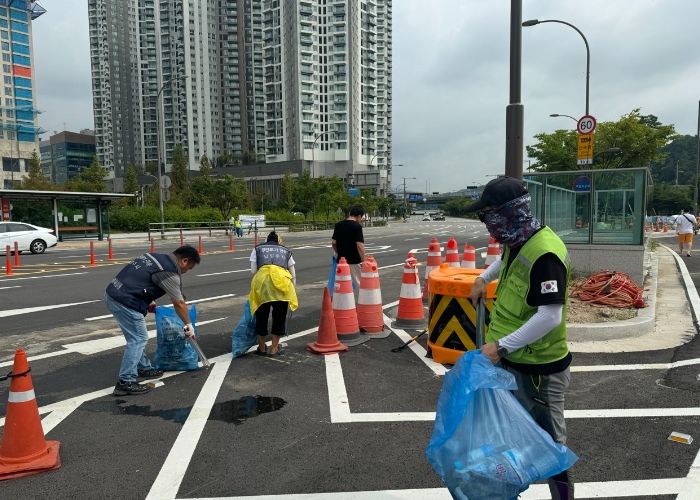 남양주시 별내동, 별내선 개통 맞이 별내역 대청소 추진