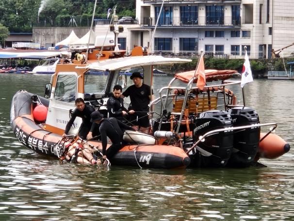 경기도북부특수대응단 수난구조 훈련