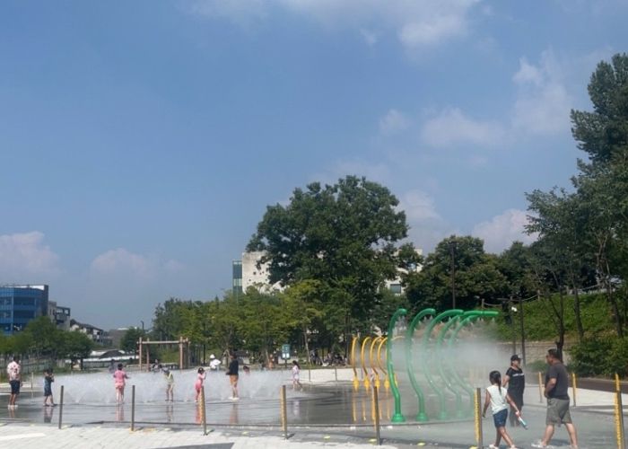 빛과 음악의 향연, 남양 음악분수와 함께
