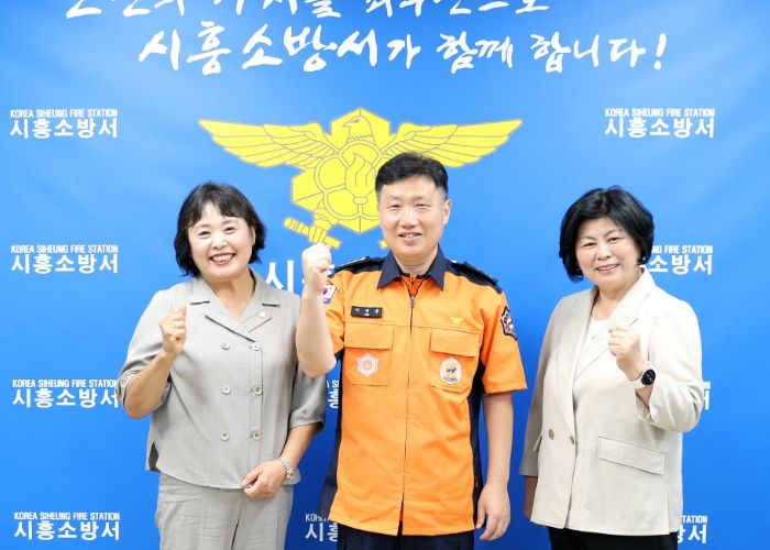 시흥시의회 오인열 의장·김찬심 부의장, 유관기관 방문해 현안 청취