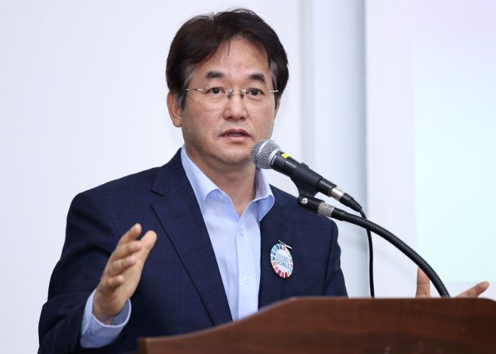 2024 기후위기 컨퍼런스에서 기조 강연에 나선 이동환 고양특례시장