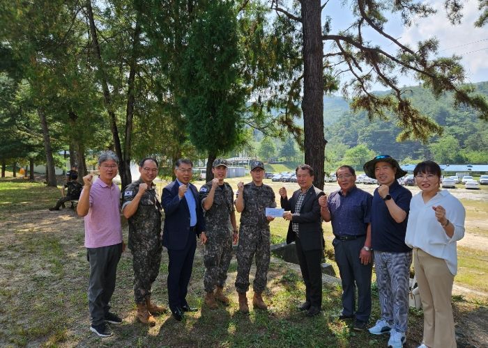 포천시 일동면 방위협의회, 추석맞이 군·경·소방 위문