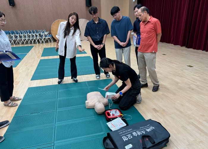 시흥도시공사, 은계1·2어울림센터 정기 심폐소생술 교육 및 훈련 진행