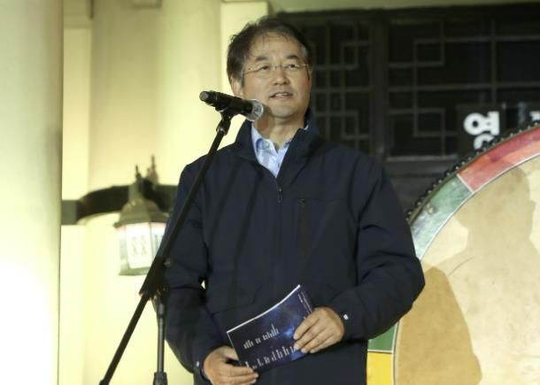 2023 ‘행주가(街) 예술이야(夜)’ 개막 공연에 참석한 이동환 고양특례시장