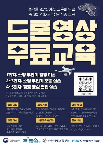 영상 콘텐츠 제작 과정 포스터