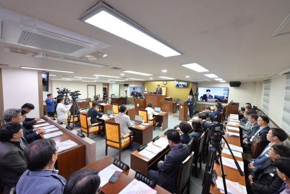 제305회 양평군의회 임시회, 10월 11일부터 23일까지 진행