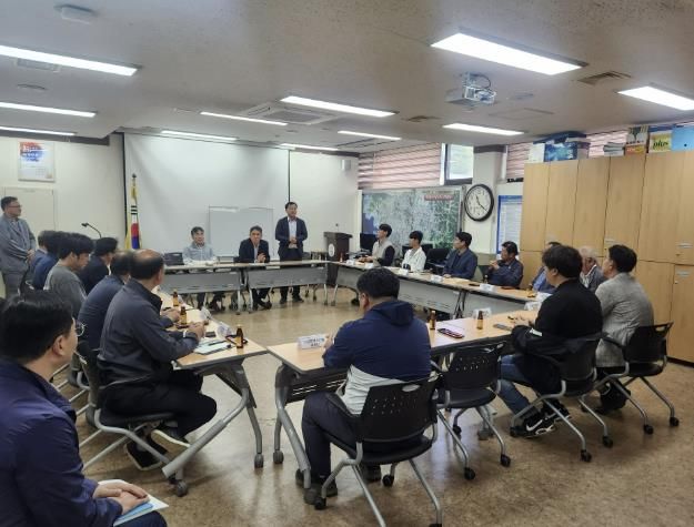 화성시, 상수도 대행업체 대상 동절기 대비 안전교육 및 간담회 실시