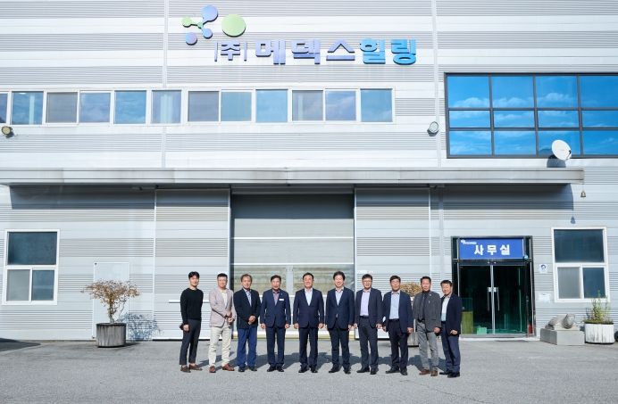 이충우 여주시장, ‘(주)메덱스힐링’ 기업체 현장 방문