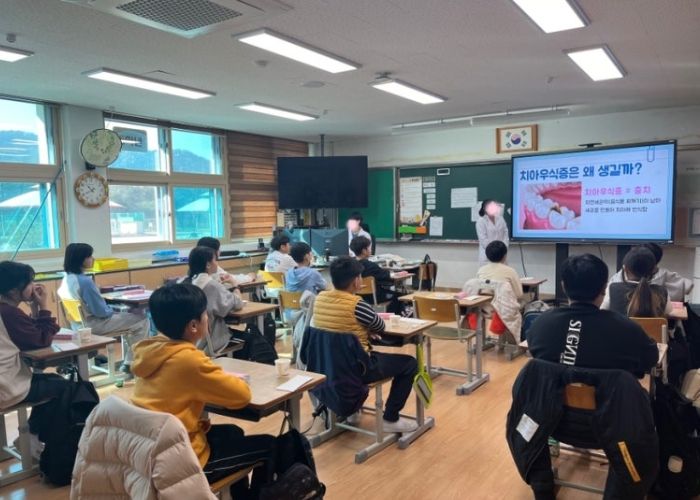 여주시보건소, 여주대학교 치위생과 연계 구강보건교육 및 불소도포 실시