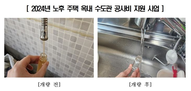 남양주시, ‘2024년 노후 주택 옥내 수도관 공사비 지원 사업’ 연내 마무리에 박차