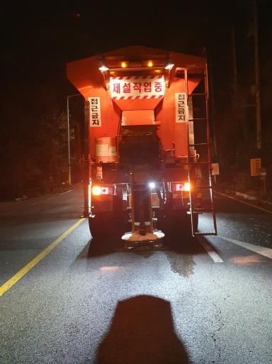 안성시 2024년 첫눈 대비 선제적 제설작업 실시