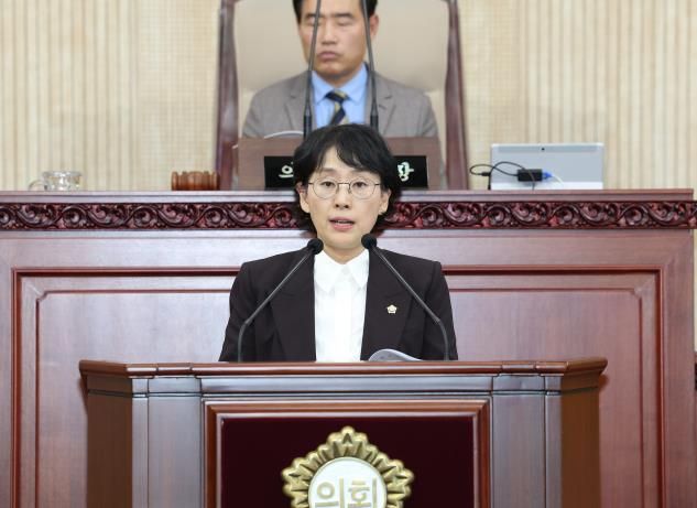 고양특례시의회 김해련 의원, 시정질문 통해 성사혁신지구 대규모 공실 사태 대책 마련 촉구
