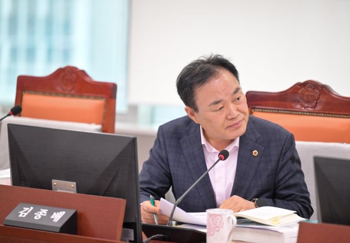 경기도의회 도시환경위원회 김종배 의원(더불어민주, 시흥 4)