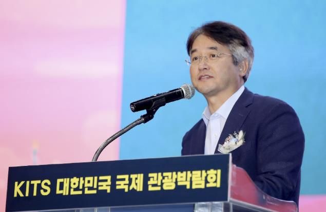 지난해 대한민국 국제 관광박람회에 참석한 이동환 고양특례시장