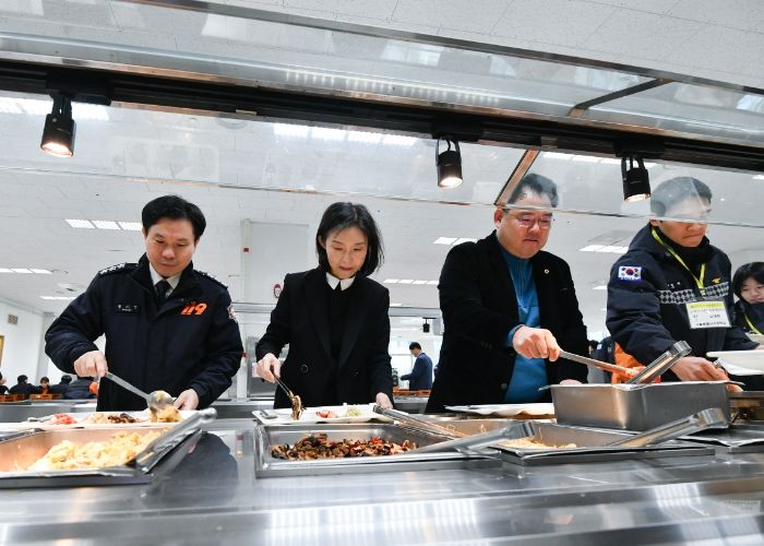 최호정 의장, 서울소방학교 방문…소방관 급식 실태 점검
