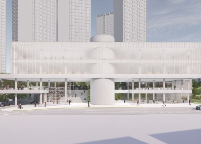 원당복합커뮤니티센터 공모 당선작 조감도