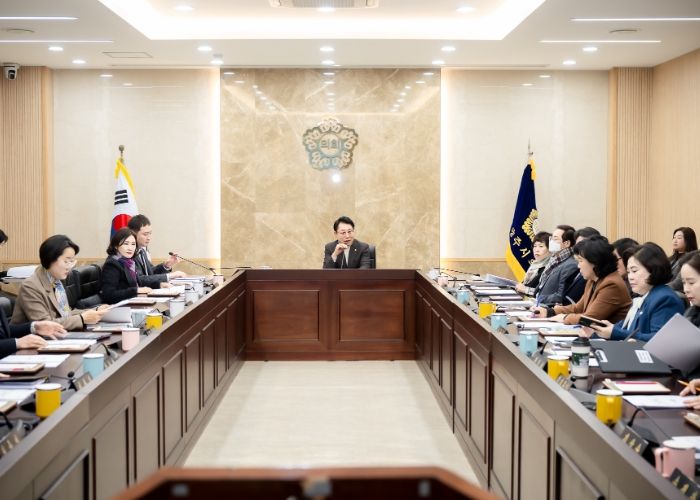 남양주시의회, 현안사항 보고회 및 전체의원 간담회 개최