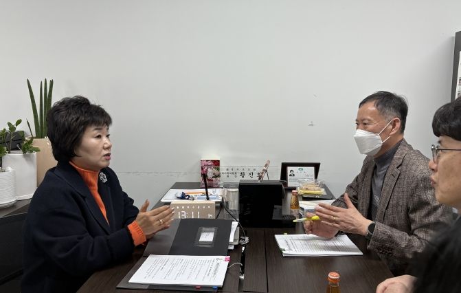 경기도의회 황진희 의원, 나이스 시스템 오류 개선 방안 정담회 개최