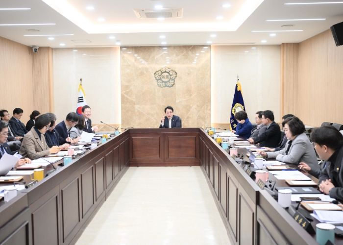 남양주시의회, 현안사항 보고회 및 전체의원 간담회 개최