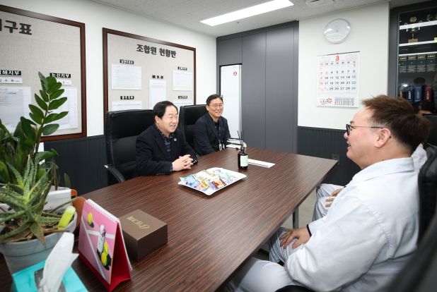 주광덕 남양주시장, K-빙과열풍의 주역 빙그레 방문해 근로자 격려