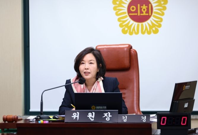 김경 서울시의회 문화체육관광위원장