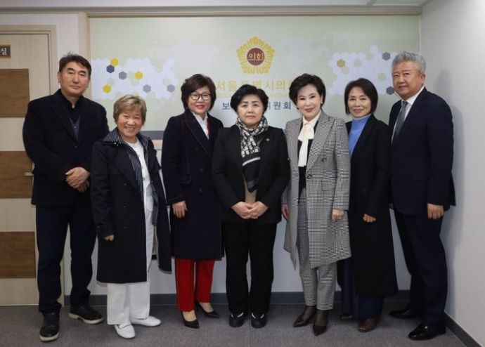 (사)대한미용사회 중앙회 및 서울시협의회 임원진 간담회