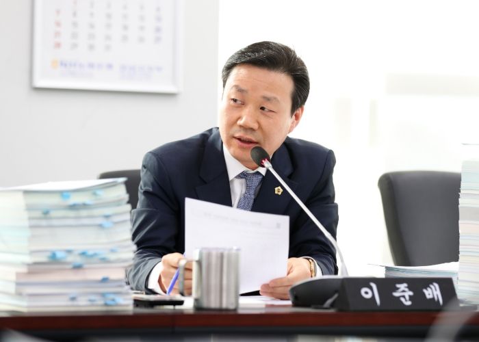 성남시의회 더불어민주당 이준배 대표의원