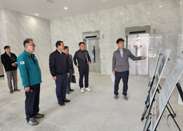 광주시 김충범 부시장, 재정점검협력단 주요 투자사업 현장 방문