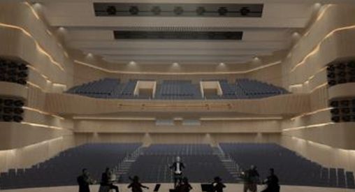 인천문화예술회관 대공연장 조감도