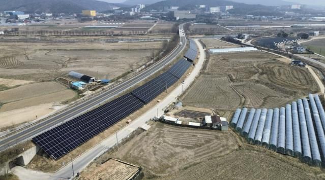 지난해 경기RE100 선도사업에 선정된 백암면 근창리 일대