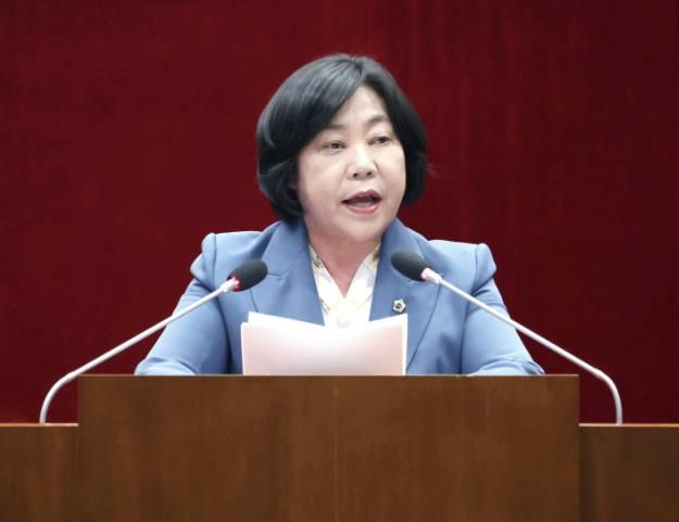성남시의회 성해련 의원, 성남형 EBS 추진을 위한 5분 자유발언