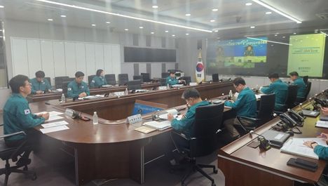 지반침하 긴급 대책회의