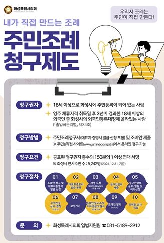 화성특례시의회 홍보 배너