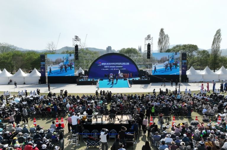 “도전과 감동의 무대”… 가평군, 경기도장애인체육대회 ‘개막’