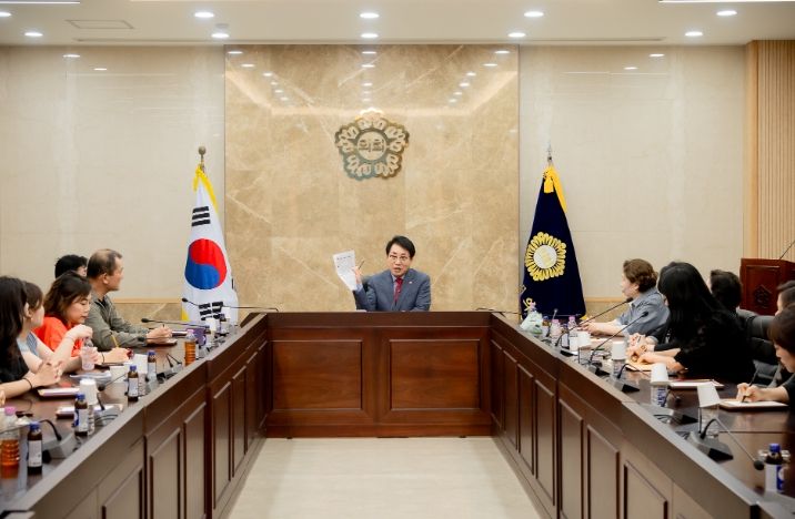 조성대 남양주시의회 의장,‘공공시설 수질관리 개선 위한 주민 간담회’개최