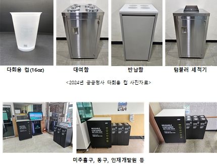 2025년 공공청사 다회용 컵