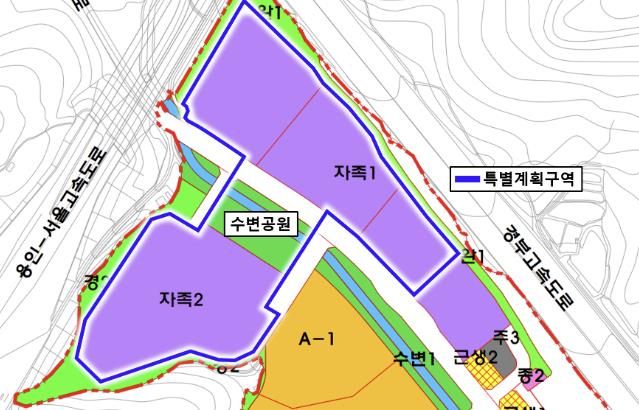 토지이용계획도 특별계획구역