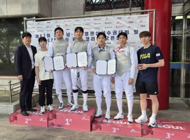 광주시청 펜싱팀, 전국 종별선수권대회서 개인·단체전 우수 성적…광주시 위상 드높여