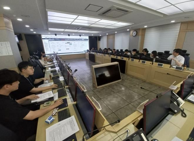 여름철 재해 대비 피해복구 도상훈련