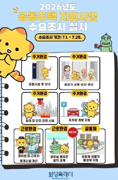 2026년 공동주택 지원사업 수요조사 홍보물