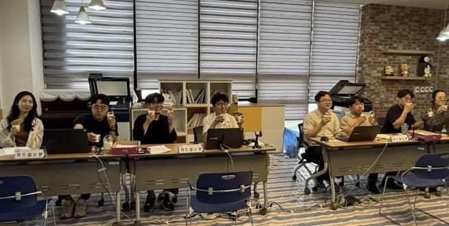 음성군 전통시장상인회, ‘민생회복 소비쿠폰’ 지원 근무자 격려