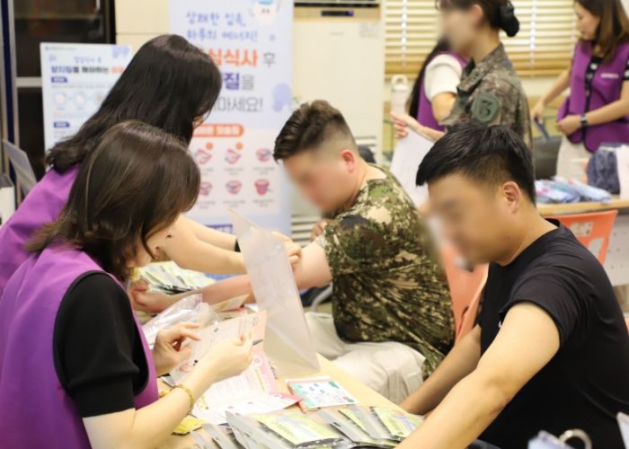 남양주보건소, 73사단과 합동 건강증진캠페인 운영