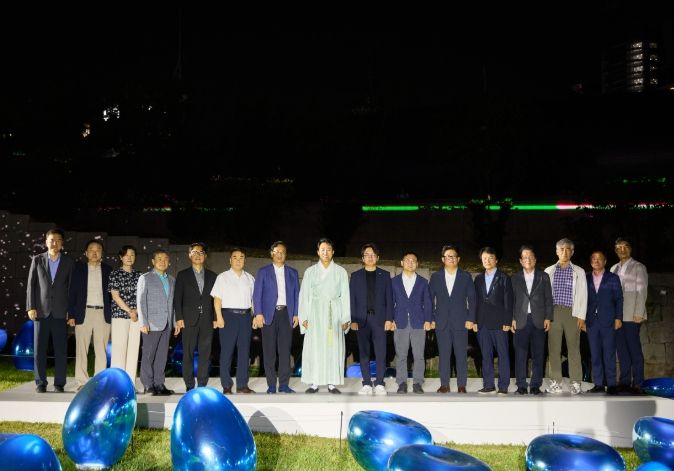 '서울라이트 DDP 2025 여름' 개막식